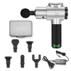 Massagepistole Leistungsstarkes Percussion-Massagegerät Tiefengewebemassagepistole mit 6 Massageköpfen