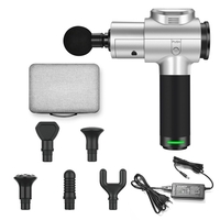 Massagepistole Leistungsstarkes Percussion-Massagegerät Tiefengewebemassagepistole mit 6 Massageköpfen