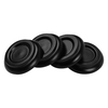 Massivholz-Piano Caster Cups Untersetzer mit rutschfestem EVA-Pad,  4 Stück / Set