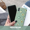 Matcha Green Phonecase Stoßfeste TPU-Rückabdeckung mit niedlicher Avocado-Design Ganzkörper-Anti-Rutsch-Schutzhülle für Huawei / Oppo / Vivo / iPhone (für iPhone 7P / 8PLUS,  5, 5 Zoll)