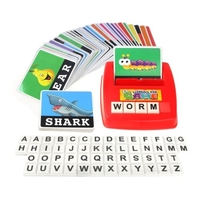 Matching Letter Game Alphabet Wort Rechtschreibung Lesemuster Erkennung