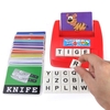 Matching Letter Game Alphabet Wortschreibung und Erkennung