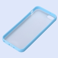 Matt Transparent Schutz Hülle für Apple iPhone 5 5G 5. Blau