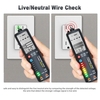 MAXRIENY ADMS1A / ADMS1Q (optional) Digital 2, 4-Zoll-LCD-Bildschirm Multimeter 8 LED-Anzeigen 3-Zeilen-Anzeige Auto Voltage Tester Voltmeter Intelligentes Mehrzweckwerkzeug