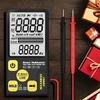 MAXRIENY ADMS7 3, 5 "Digitalanzeige Großbild Intelligentes automatisches Multimeter AC / DC-Spannungswiderstand Frequenzmesser True RMS 6000 Counts-Anzeige mit Taschenlampenfunktion