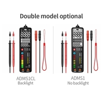 MAXRIENY Dual Mode Intelligent Detection Multimeter-Spannungsdetektor AC / DC-Spannungswiderstand Frequenzmesser Messen Sie den Durchgang unter Spannung in Wandmessgeräten 2000 Zählungen Anzeige