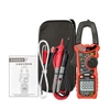 MAYILON Digital Clamp Meter Hochpräzise AC / DC-Spannung AC-Stromwiderstand Diodentest Durchgang Multimeter Voltmeter Amperemeter Schwarzlichtfunktion HT206A