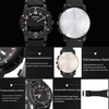 Männer Analog Compass Digital Dual Zeitanzeige Uhr Outdoor Smart Sport Höhenmesser Barometer Uhr 50 Mt Wasserdicht