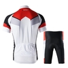 Männer atmungsaktiv schnell trocken komfortable Kurzarmtrikot + gepolsterte Shorts Radfahren Kleidung gesetzt Reiten Sportswear