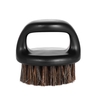 Männer Bart Pinsel Barber Hair Sweep Pinsel Schnurrbart Rasierpinsel Neck Face Duster Pinsel für Friseursalon Haushalt