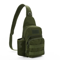 Männer Frauen Brusttasche Camouflage Military Sport Bag Große Kapazität Wandern Radfahren Outdoor Pack Schulter Bagpack