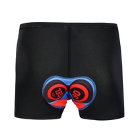 Männer Frauen Gepolsterte Radhosen Dicke Atmungsaktive Dehnbare Bodycon Bike Fahrradshorts Unterwäsche