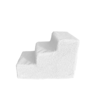 Pet Play Treppen Hunde und Katzen Kletterleitern Stufen Jumper Rutschfeste 3-stufige Hundeleiter aus Kunststoff Haustierrampe Treppe