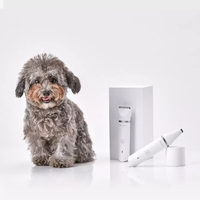PETKIT Double Head 2 In 1 Pet Clippers Elektrorasierer Geräuscharmes Haustierpflege-Werkzeug 600mAh Wiederaufladbare kabellose elektrische Tierschneider-Haarschneidemaschine für Hunde Katzen Haustiere