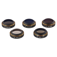 PGYTECH Kamera-Objektiv-Filter-Set MRC-UV ND4 ND8 ND16 CPL HD Objektiv für DJI MAVIC FPV Quadcopter Drohne