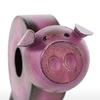 Piggy Uhr Handgemachte Vintage Metall Katze Figurine Stummtisch Uhr Praktische Uhr Eine AA Batterie