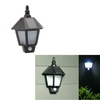 PIR Außen Wandbeleuchte Solar lampe mit Bewegungssensor Infrarot Hoflampe Gartenlampe Gartenleuchte