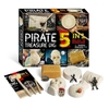 Piratenschätze Ausgrabungsset mit 5 Steinen Grabwerkzeug STEM Archäologie Paläontologie Bildungswissenschaft Weihnachten Geburtstagsgeschenk für Jungen Mädchen Studenten