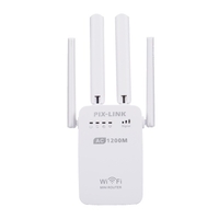 PIX-LINK AC05 1200 Mbit / s Doppelfrequenz 2, 4 G 5 G Wireless Repeater Hochgeschwindigkeit 5 G Gigabit Wifi Router Antenne EU-Stecker