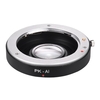 PK-AI Lens Mount Adapterring mit optischem Glas für Pentax K Mount Objektiv passend für Nikon AI F Mount Kameragehäuse Focus Infinity
