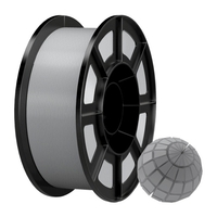 PLA Filament 3D-Drucker Filament 1, 75 mm 1kg (2, 2 LBS) Spule PLA 3D-Druckmaterial Verbrauchsmaterial Maßgenauigkeit +/- 0, 02 mm für die meisten FDM 3D-Drucker,  Schwarz