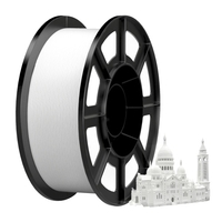 PLA Filament 3D-Drucker Filament 1, 75 mm 1kg (2, 2 LBS) Spule PLA 3D-Druckmaterial Verbrauchsmaterial Maßgenauigkeit +/- 0, 02 mm für die meisten FDM 3D-Drucker,  Schwarz