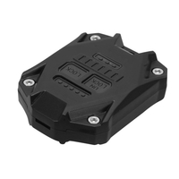 Plastikschlüsselfernbedienungs-Taschen-Abdeckungs-Shell-Tastaturen u. Ungeschnittener Ersatzschlüsselblatt-Autoschlüssel-Fall-Abdeckungs-Ersatz für Jeep Wrangler JK 2007-2018