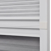Plisse Insect Screen für Fenster Aluminium 23, 6 "x31, 5" mit Schatten