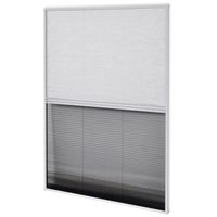 Plisse Insect Screen für Fenster Aluminium 31, 5 "x39, 4" mit Schatten