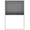 Plisse Insektenschutz für Windows Aluminium 31.5 "x47.2"