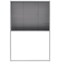 Plisse Insektenschutz für Windows Aluminium 31.5 "x47.2"