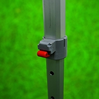 PLITECH QUALITY Faltzelt Pavillon 40mm Aluminium Struktur Wasserdicht Plane in PVC-beschichtetes Polyester 300g / m² 3x4.5m für die Bedürfnisse von Profis und Privatpersonen für den regelmäßigen Gebrauch Weiß