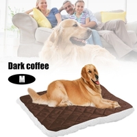 Plüsch-Haustier-Matte Weiche bequeme warme Hundebett-Hundehütte-Welpen-Kissen-Decken-Haustier-Versorgungsmaterialien