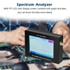 PLZ-SA35-4400-A1 Spektrum-Netzwerkanalysator Signalquelle Tracking-Quelle 35-4400 MHz Amplitude Bandbreite Frequenz LCD-Farbdisplay Vollständige Touchscreen-Steuerung