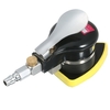 Pneumatischer Random Orbit Sander Air Sander Polierer Kleiner dreieckiger Palm Sander Maus Detailschleifer für Autoecke Lackpflege Rostentfernung Holzschleifer 70x100mm