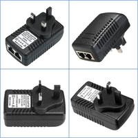 POE Injector Ethernet-Netzteil DC48V 0, 5A 15, 4 W,  POE Pin 4/5 (+),  7/8 (-) Kompatibel W / T IEEE802.3af für IP-Kamera