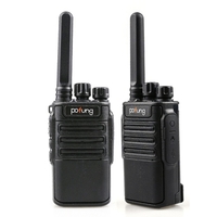 POFUNG F8 2PCS Mini Walkie Talkie 446.00625- 446.09375 MHz 16CH tragbarer Handtransceiver Interphone VOX-Funktion LED-Taschenlampe Funkgerät