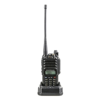 POFUNG P52UV Mini Walkie Talkie Tragbarer Hand-Transceiver Interphone VOX-Funktion Batterie Speichern LED-Taschenlampe FM-Radio Funkgerät