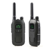 POFUNG T12 2PCS Mini Walkie Talkie 446.00625- 446.09375 MHz 16CH Tragbarer Handtransceiver Interphone VOX-Funktion LED-Taschenlampe Funkgerät