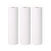 Poooli 110 * 30mm Weiß Nicht klebende Thermopapierrolle