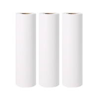 Poooli 110 * 30mm Weiß Nicht klebende Thermopapierrolle