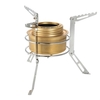 Portable Edelstahl Campingkocher Außenständer Spiritus-Ofen Rack-Legs-Support Kochgeräte Zubehör