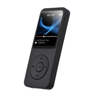Portable MP4 Player MP3 Music Player 1.77 Inch LCD Screen Video Player Photo Viewer Support TF Cards Support Music FM Radio Video E-book Recorder