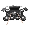 Portable Stereo Digital Elektronische Roll Up Drum Kit 9 Silikon Drum Pads Unterstützung MIDI Funktion Eingebaute Lautsprecher USB Powered für Anfänger Kinder