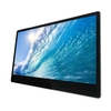 Portabler Monitor 15, 6 LED Monitor 4K IPS Erweiterungsbildschirm für Switch / PS4 / PC / Laptop (mit Touchscreen / Akku US Stecker)
