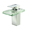 Power LED Bad Becken Wasserhahn Warm und Kalt Kran Becken Wasserhahn Wasserfall Armaturen