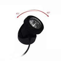 Powered Lixada Sonnen Super Bright 2 Unterwasserlampen 12 LED-Licht-Sensor-Projektor-Licht Garten Pool Teich Yard Unterwasser-Strahler im Freien Landschaftsbeleuchtung Verwenden Blue