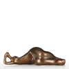 Pralle Frau- Nap Tomfeel Fiberglas-Skulptur Hauptdekoration ursprünglicher Entwurf