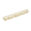 Pre-geschlitzten Messing String Mutter für 4-Saiter E-Bass Part Replacement 38 * 3.6 * 6.3-4.8mm