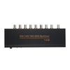 Premium Quality SDI Splitter 1 * 8 unterstützt SD-SDI / HD-SDI / 3G-SDI (1 Eingang und 8 Ausgänge)
